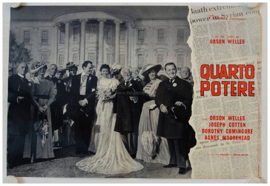 Citizen Kane originales Fotobusta Filmplakat